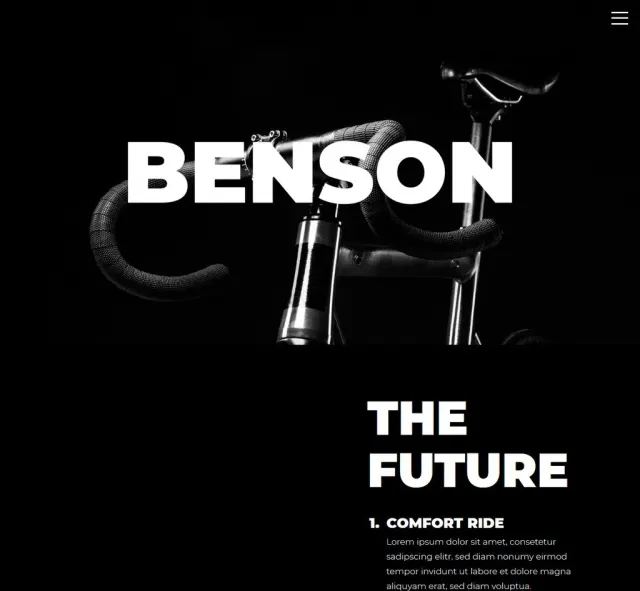 Aperçu du modèle Benson