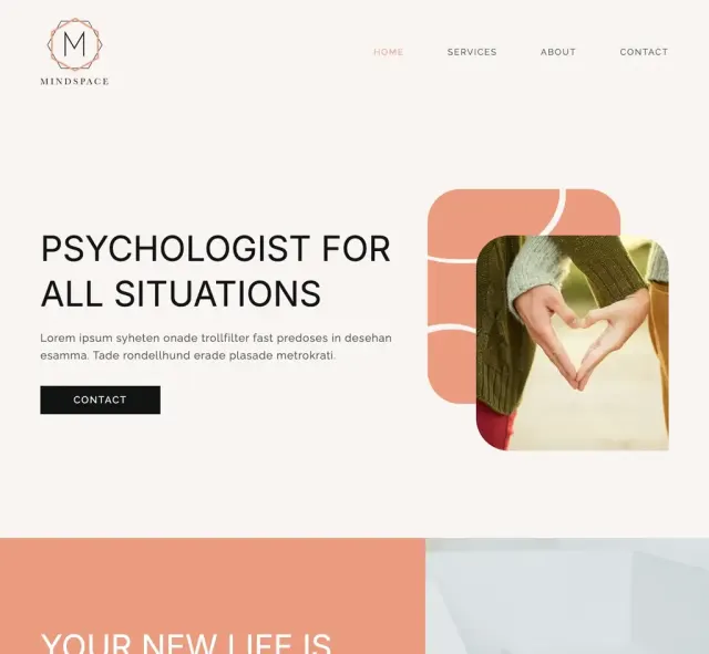 Aperçu du modèle Mindspace