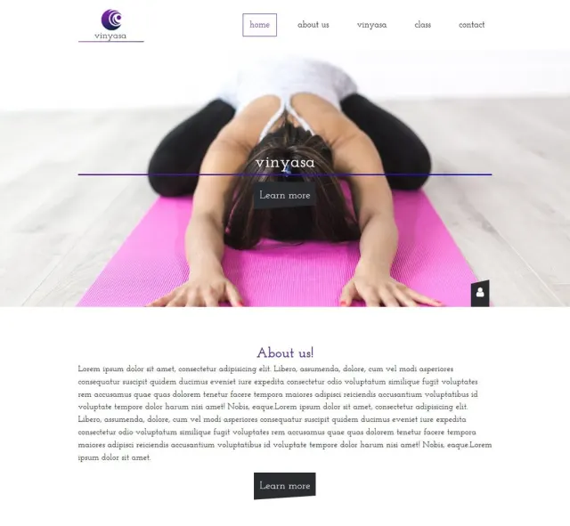 Aperçu du modèle Vinyasa